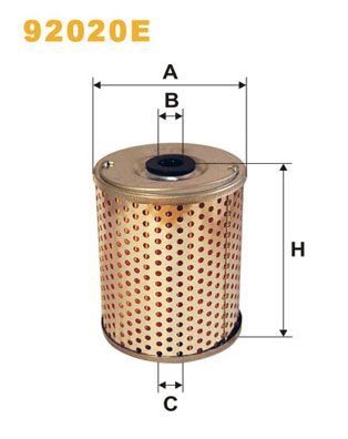 Гідравлічний фільтр, механізм рульового керування, Wix Filters 92020E