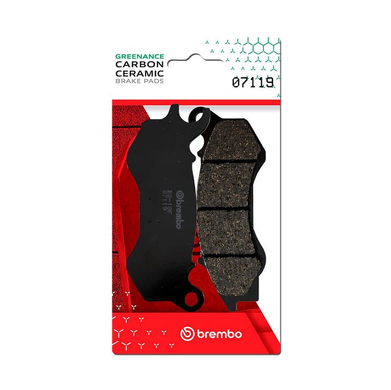 BREMBO Brake Pad Set, disc brake 07119