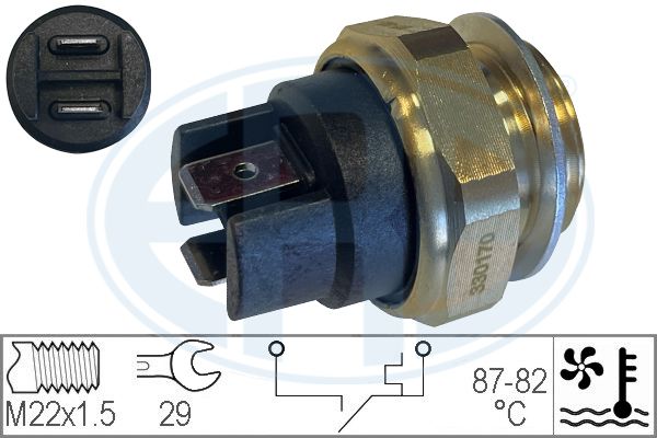 ERA hőkapcsoló, hűtőventilátor 330170