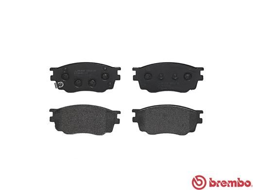 Комплект гальмівних накладок, дискове гальмо, Brembo P49033