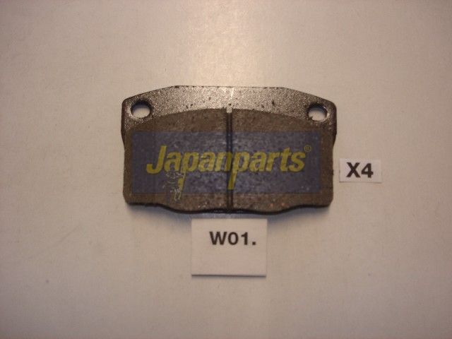JAPANPARTS Stabdžių trinkelių rinkinys, diskinis stabdys