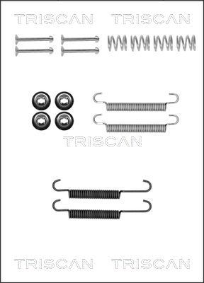 TRISCAN tartozékkészlet, rögzítőfék pofa 8105 182006