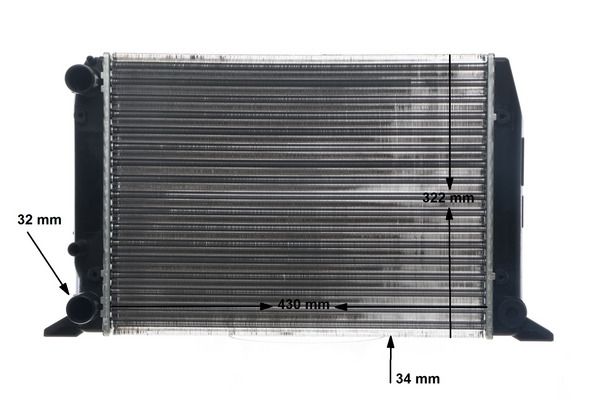 MAHLE CR 412 000S Radiator, engine cooling