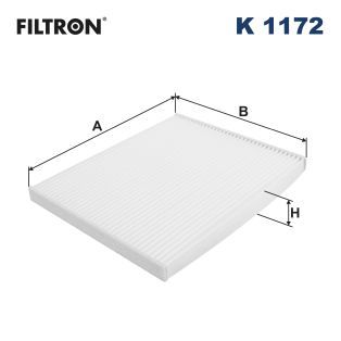 FILTRON FIAT фильтр воздушный салон Grande Punto 05- 216*265*20