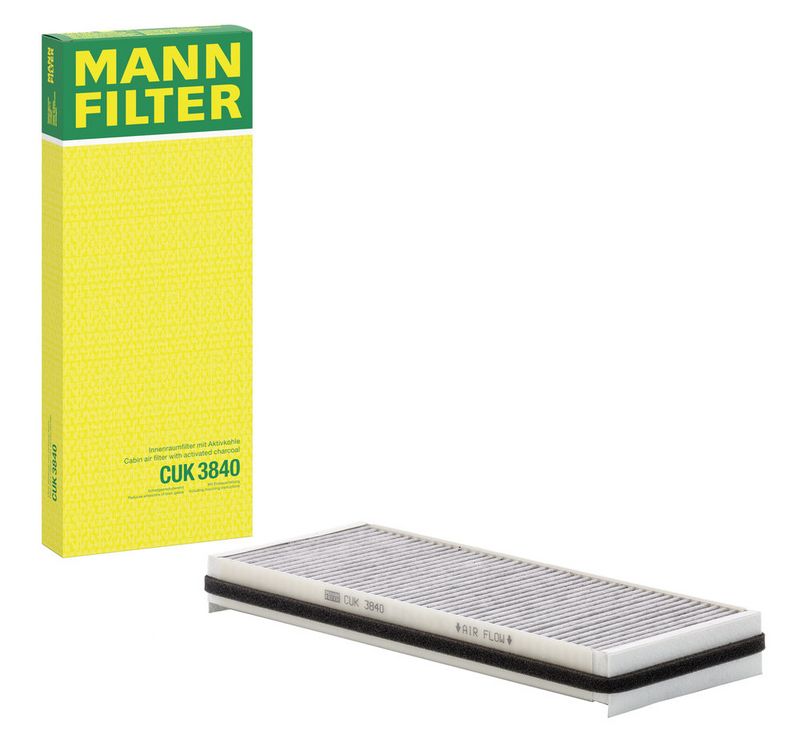 Filter, salongiõhk, MANN-FILTER CUK 3840
