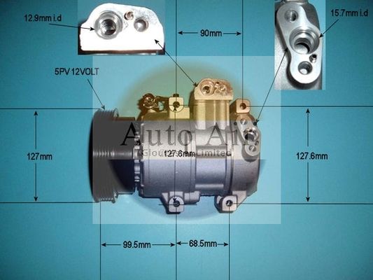 Auto Air Gloucester 14-9781 Compressor, air conditioning