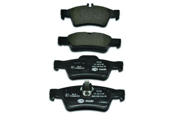 HELLA PAGID 8DB 355 018-751 Brake Pad Set, disc brake