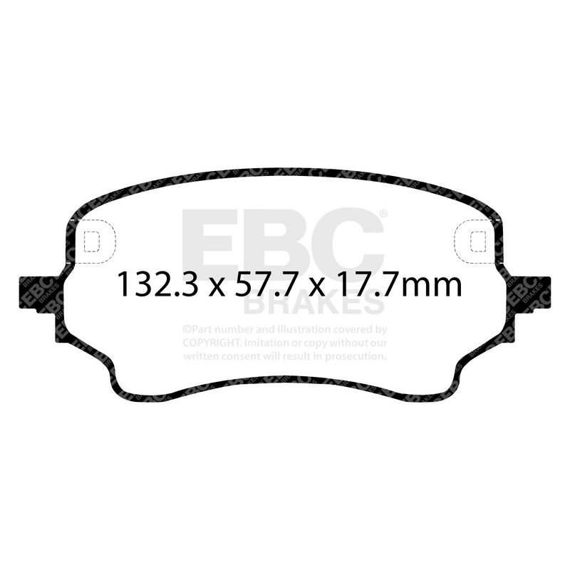 EBC Brakes Remblokkenset, schijfrem DP42441R