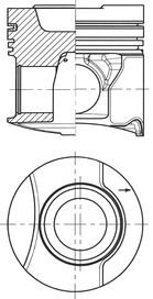 Product Image - Zuiger - 41883600 - KOLBENSCHMIDT