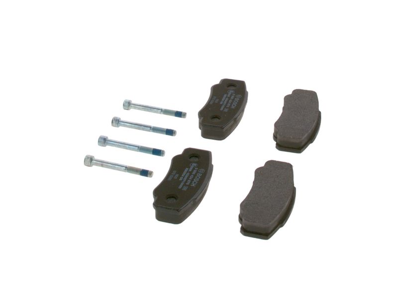 BOSCH 0 986 424 876 Комплект гальмівних накладок, дискове гальмо