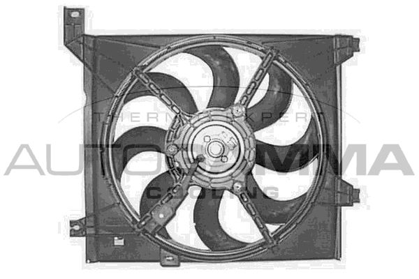 AUTOGAMMA ventilátor, motorhűtés GA200772