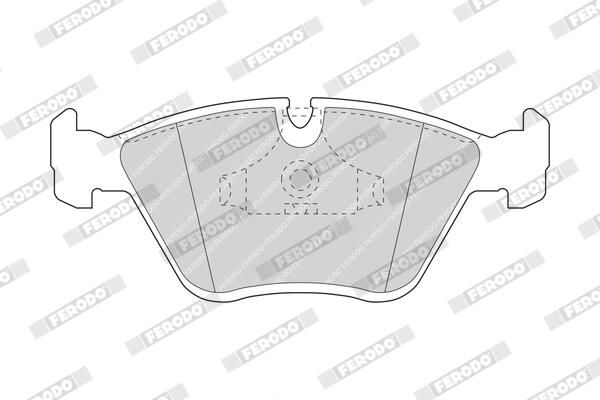 FERODO FDB779 Brake Pad Set, disc brake