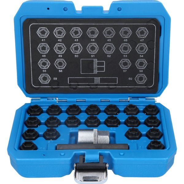 Tööriistade komplekt, veljelukk, KS TOOLS BT691050