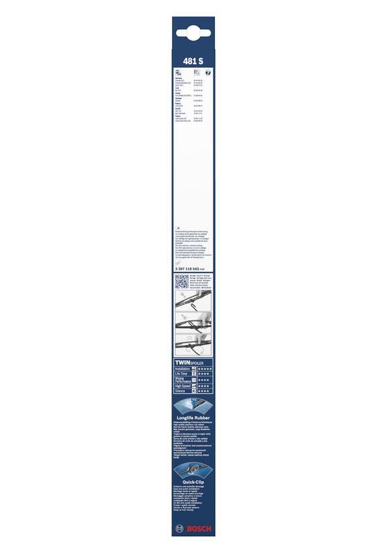 BOSCH 3397118543 Wiper Blade