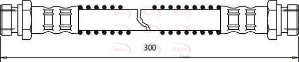 APEC Brake Hose HOS3652