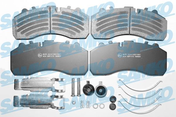 Sada brzdových destiček, kotoučová brzda 5SP1173K