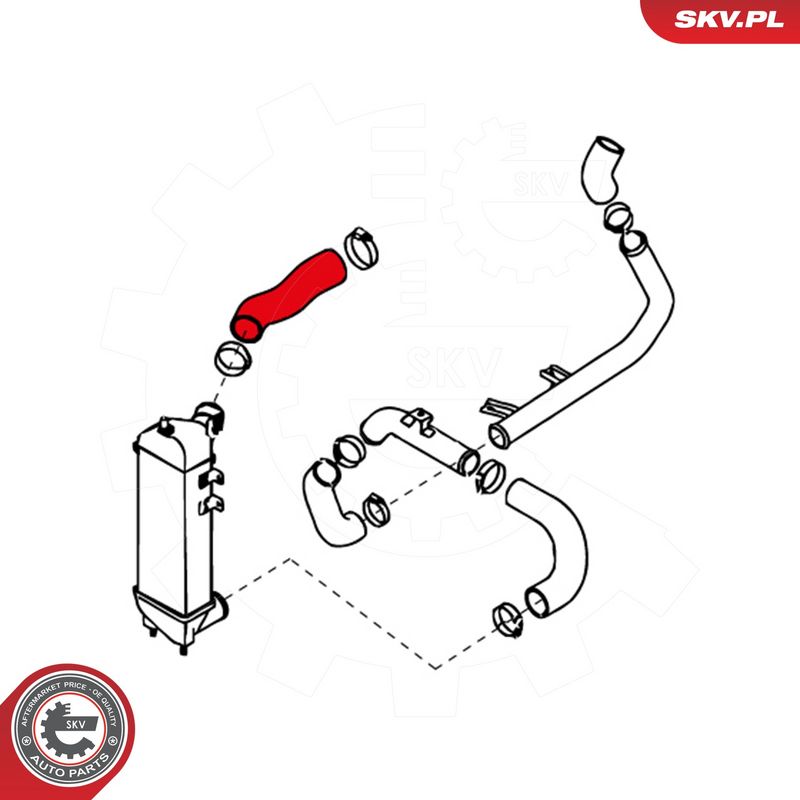 Laadimisõhu voolik, ESEN SKV 24SKV895