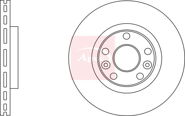 APEC Brake Disc DSK2823