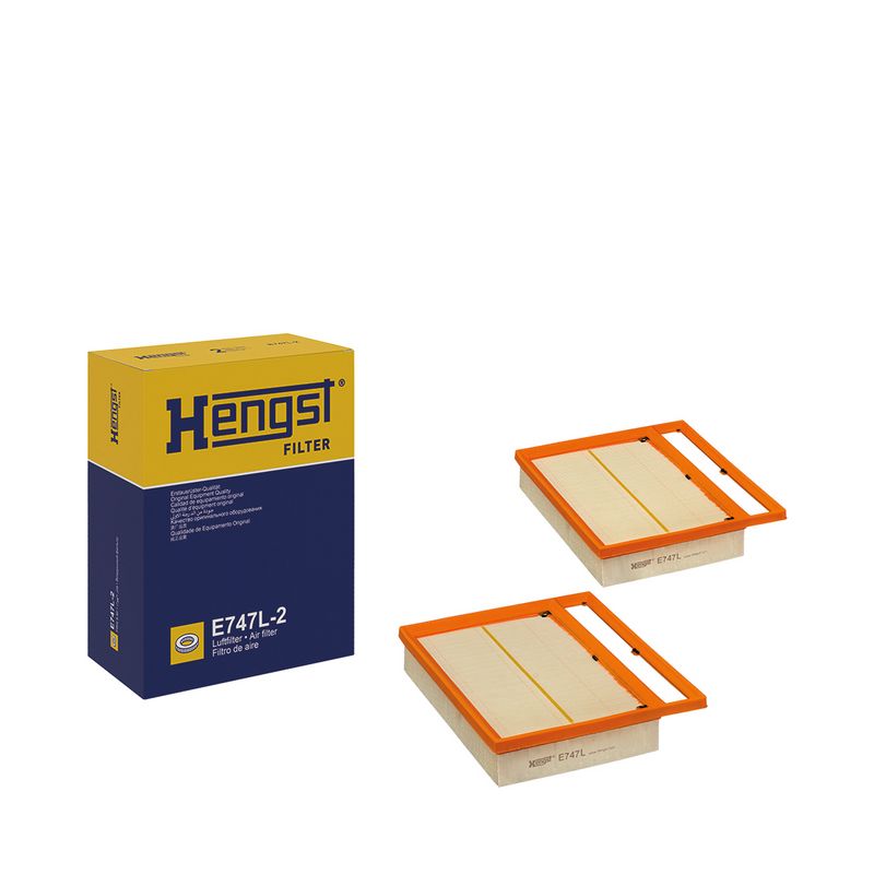 HENGST FILTER E747L-2 Air Filter