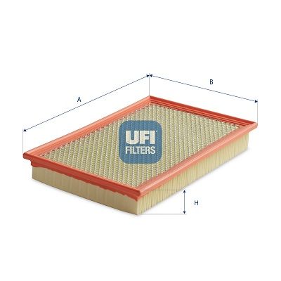Cabinefilter (325x203x44mm, patroon)