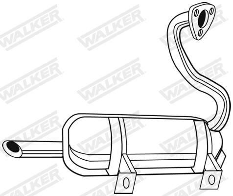 крайно гърне WALKER