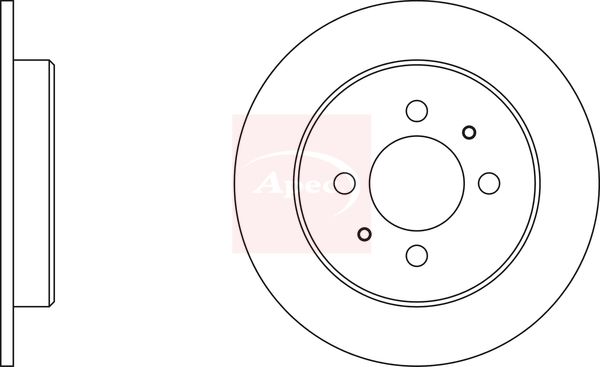 APEC Brake Disc DSK347