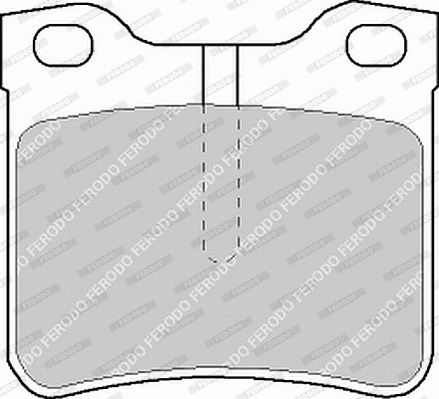 FERODO FVR1044 Brake Pad Set, disc brake