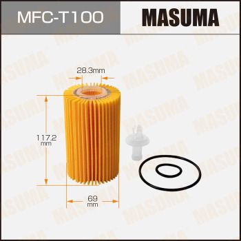 Оливний фільтр, Masuma MFCT100