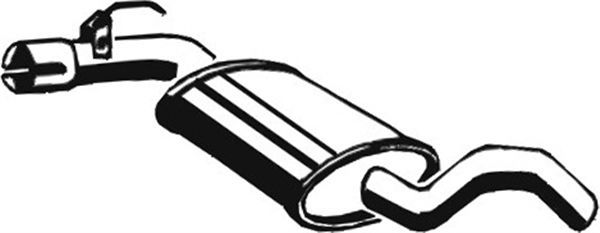 Mittelschalldämpfer