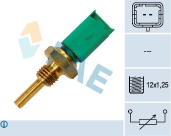 Датчик, температура охолоджувальної рідини, Fae 33700