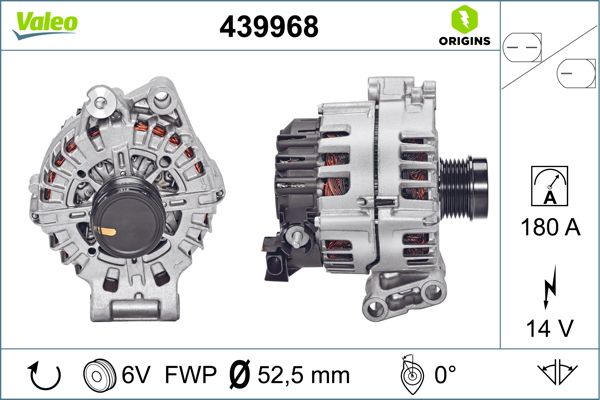 VALEO Dynamo / Alternator 439968