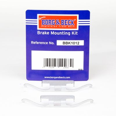 BORG & BECK tartozékkészlet, tárcsafékbetét BBK1012