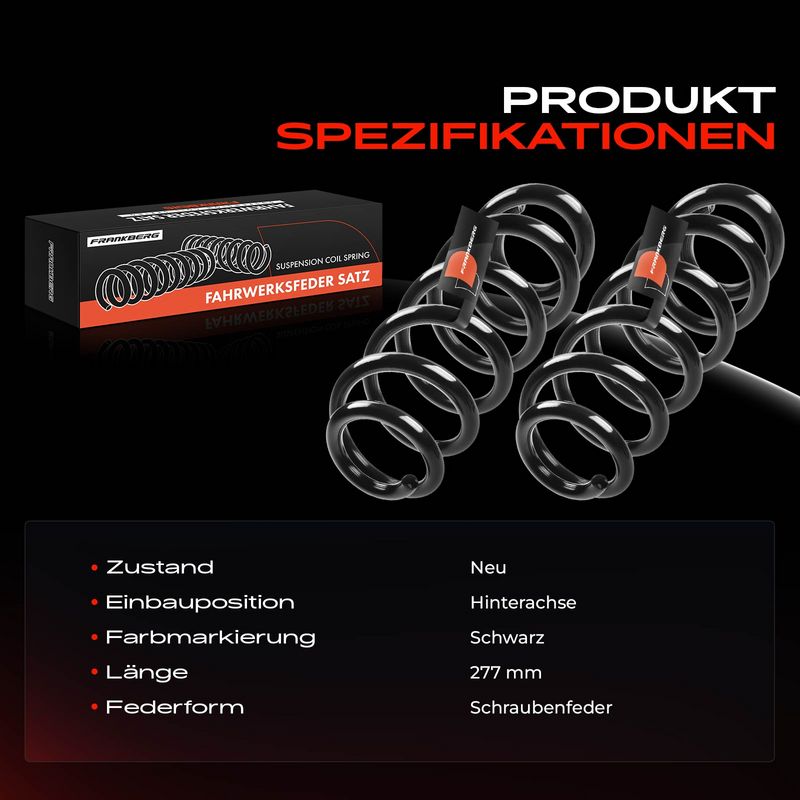 Frankberg 5481FB0009431 Suspension Spring