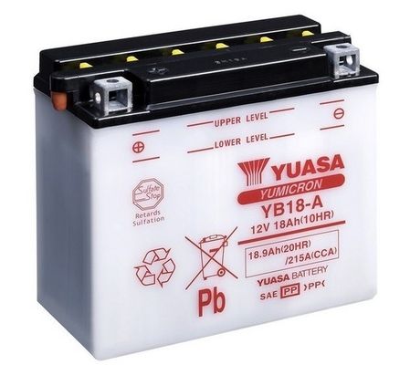 Yuasa Starter Battery YB18-A