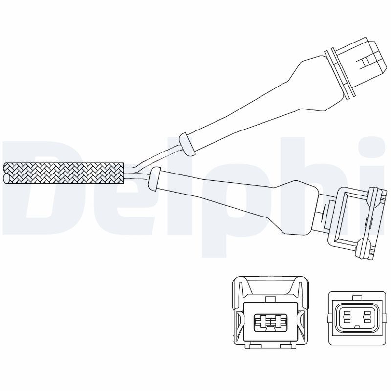 Delphi Lambda Sensor ES11041-12B1
