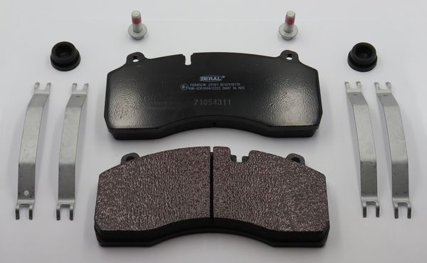 Sada brzdových destiček, kotoučová brzda BCV29181TK