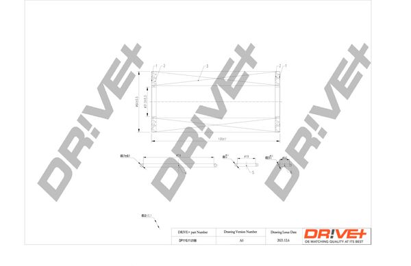 Оливний фільтр, Dr!Ve+ DP1110.11.0188