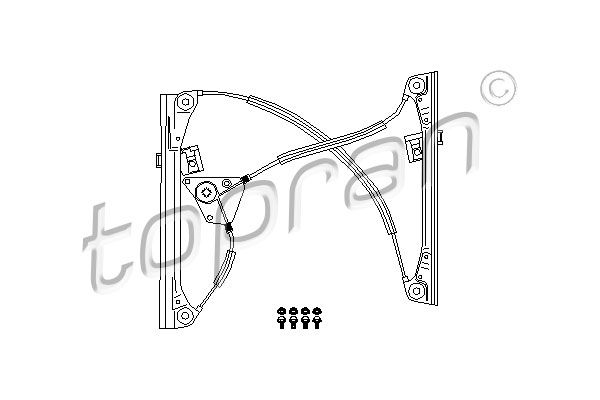 Склопідйомник, Topran 111266