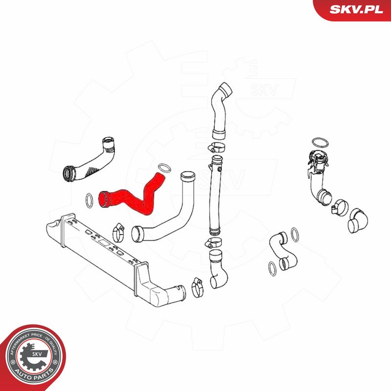 Laadimisõhu voolik, ESEN SKV 43SKV476