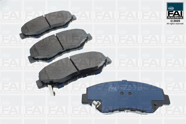 Комплект гальмівних накладок, дискове гальмо