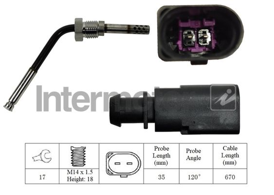 INTERMOTOR 27227 - Sensor, exhaust gas temperature