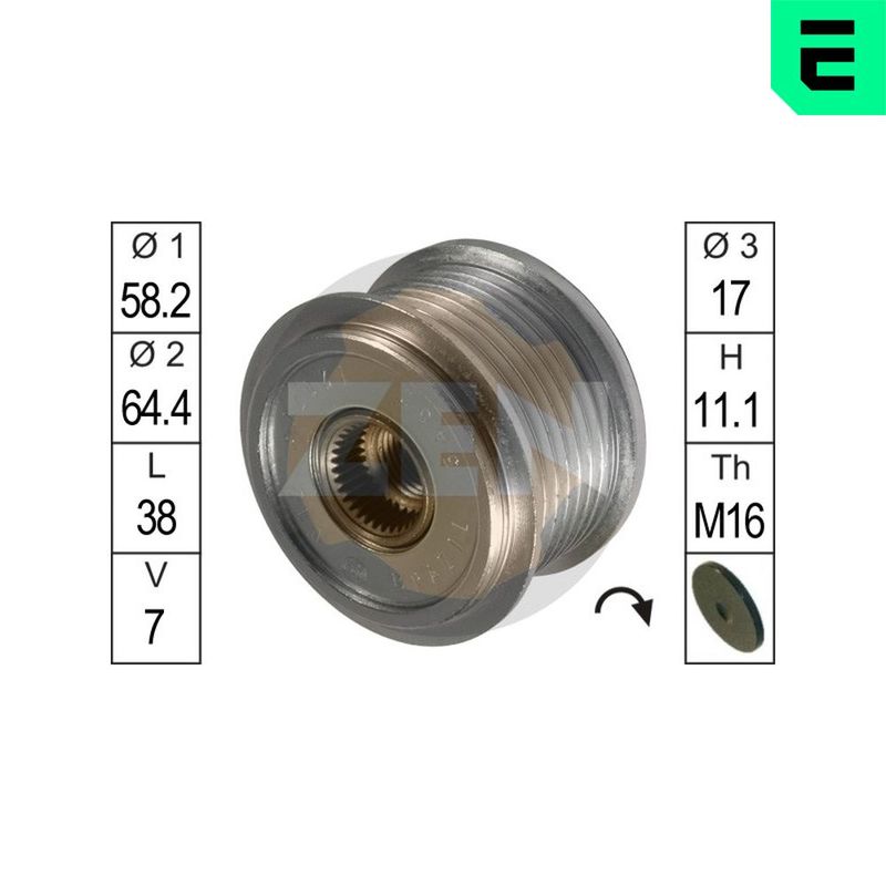 Механізм вільного ходу генератора, Era ZN5452