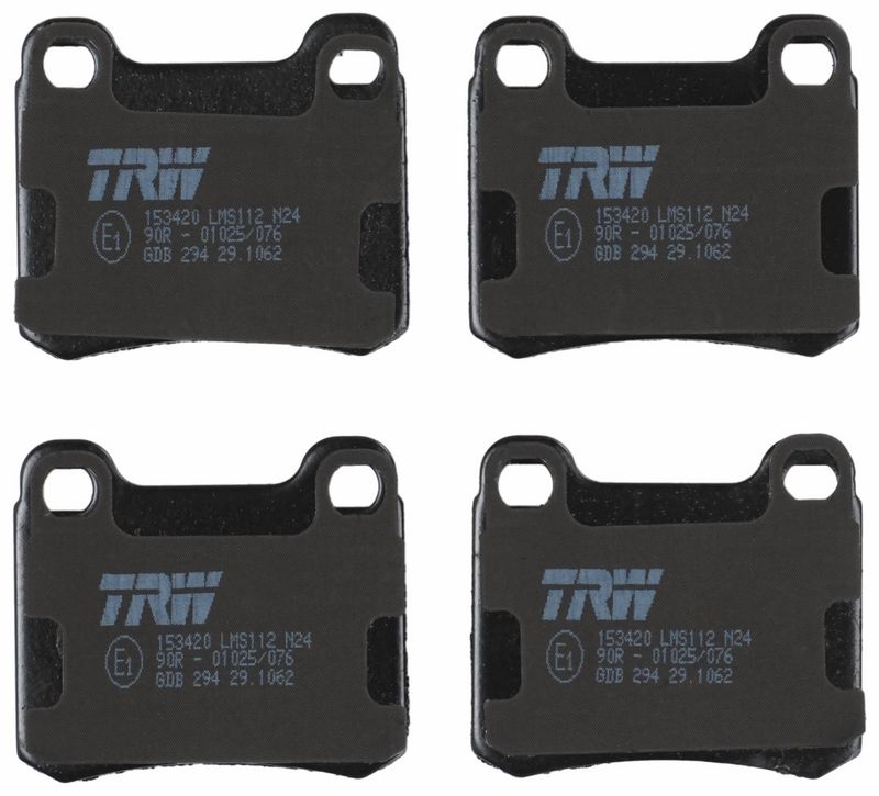 TRW GDB294 Brake Pad Set, disc brake