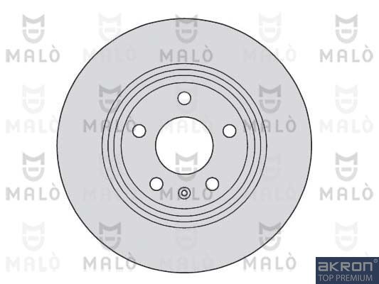 AKRON-MALÒ 1110058 - Brake Disc