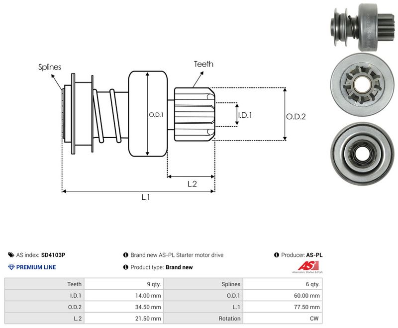 Vabajooks, starter, AS-PL SD4103P