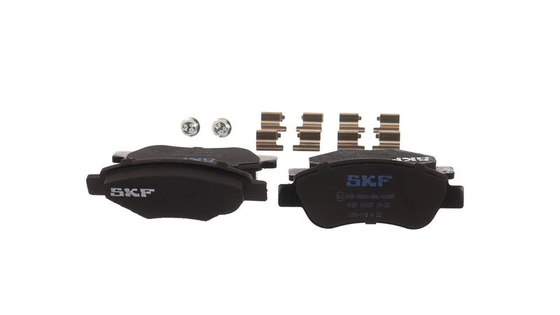 SKF VKBP80037 Комплект гальмівних накладок, дискове гальмо