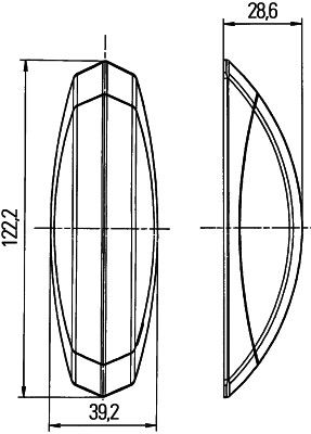 Габаритний ліхтар, Hella 2XS008479-071