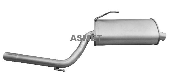 ASMET 13.044 Rear Muffler