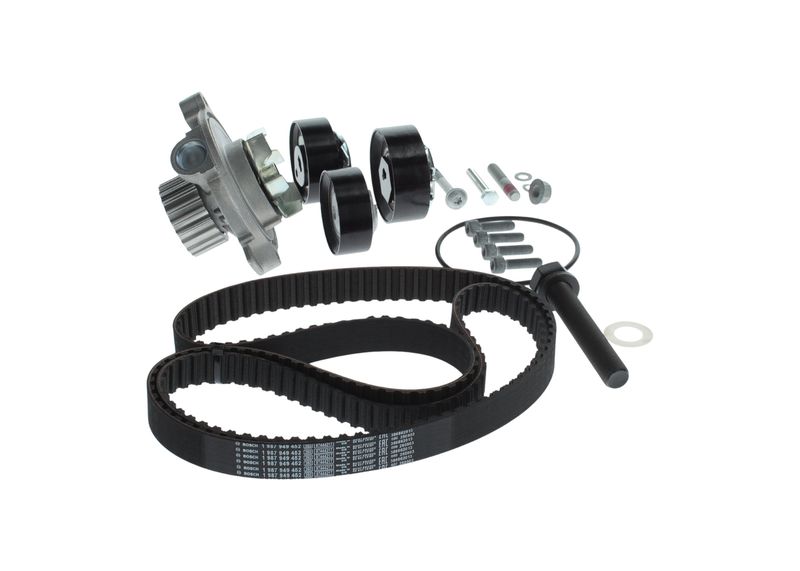 Veepump + hammasrihmakomplekt, BOSCH 1 987 945 303