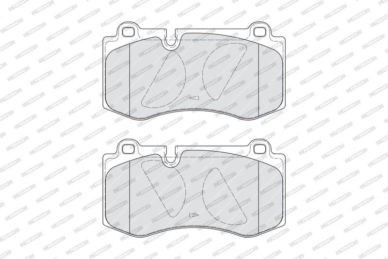 FERODO Plaquettes de frein à disque FDB4055